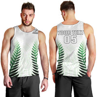 Custom New Zealand Fern Football Men Tank Top Simple Style