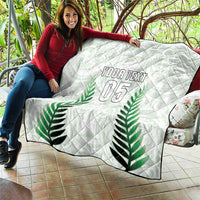 Custom New Zealand Fern Football Quilt Simple Style LT05 - Polynesian Pride