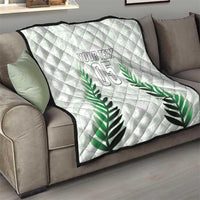 Custom New Zealand Fern Football Quilt Simple Style LT05 - Polynesian Pride
