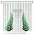 Custom New Zealand Fern Football Shower Curtain Simple Style