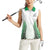 Custom New Zealand Fern Football Women Sleeveless Polo Shirt Simple Style