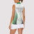 Custom New Zealand Fern Football Women Sleeveless Polo Shirt Simple Style