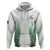 Custom New Zealand Fern Football Zip Hoodie Simple Style