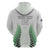Custom New Zealand Fern Football Zip Hoodie Simple Style
