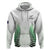 Custom New Zealand Fern Football Zip Hoodie Simple Style