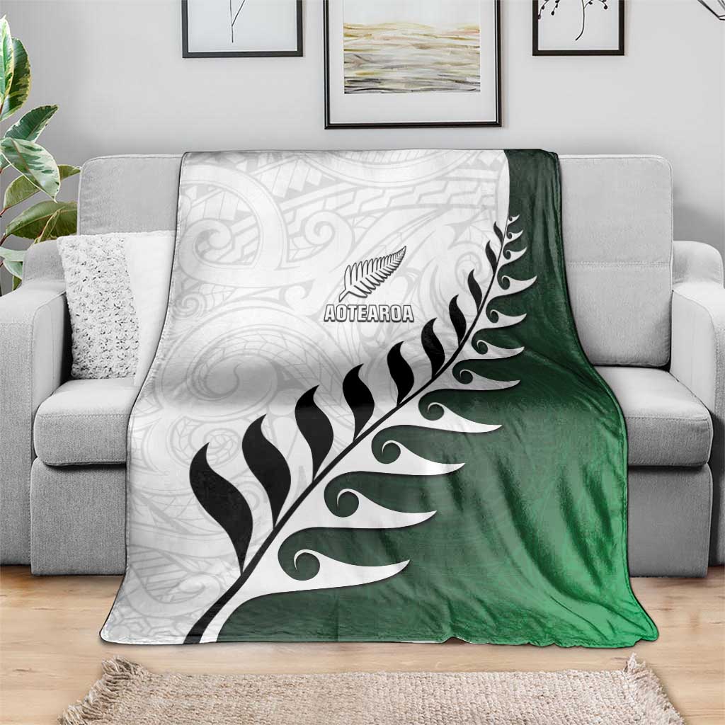 New Zealand Football Blanket Go Aotearoa