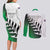 Custom New Zealand Football Couples Matching Long Sleeve Bodycon Dress and Long Sleeve Button Shirt Go Aotearoa