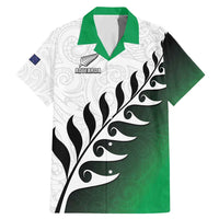 Custom New Zealand Football Family Matching Mermaid Dress and Hawaiian Shirt Go Aotearoa