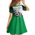 Custom New Zealand Football Family Matching Off Shoulder Maxi Dress and Hawaiian Shirt Go Aotearoa