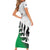 Custom New Zealand Football Family Matching Short Sleeve Bodycon Dress and Hawaiian Shirt Go Aotearoa