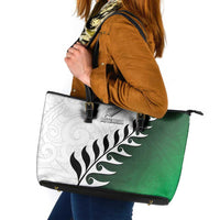 New Zealand Football Leather Tote Bag Go Aotearoa