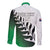 Custom New Zealand Football Long Sleeve Button Shirt Go Aotearoa