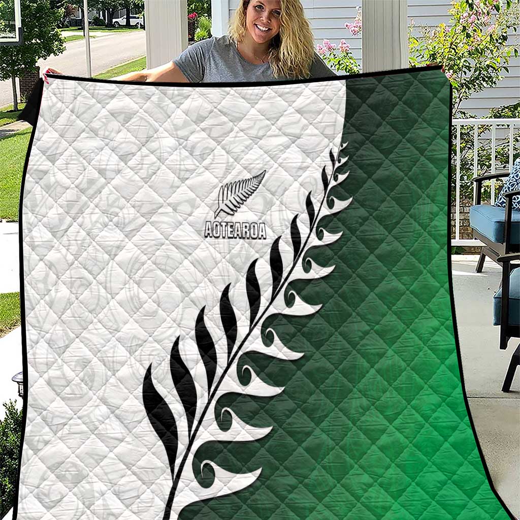 New Zealand Football Quilt Go Aotearoa