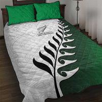 New Zealand Football Quilt Bed Set Go Aotearoa