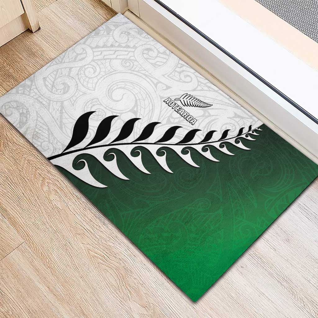 New Zealand Football Rubber Doormat Go Aotearoa