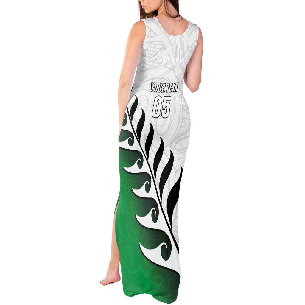 Custom New Zealand Football Tank Maxi Dress Go Aotearoa
