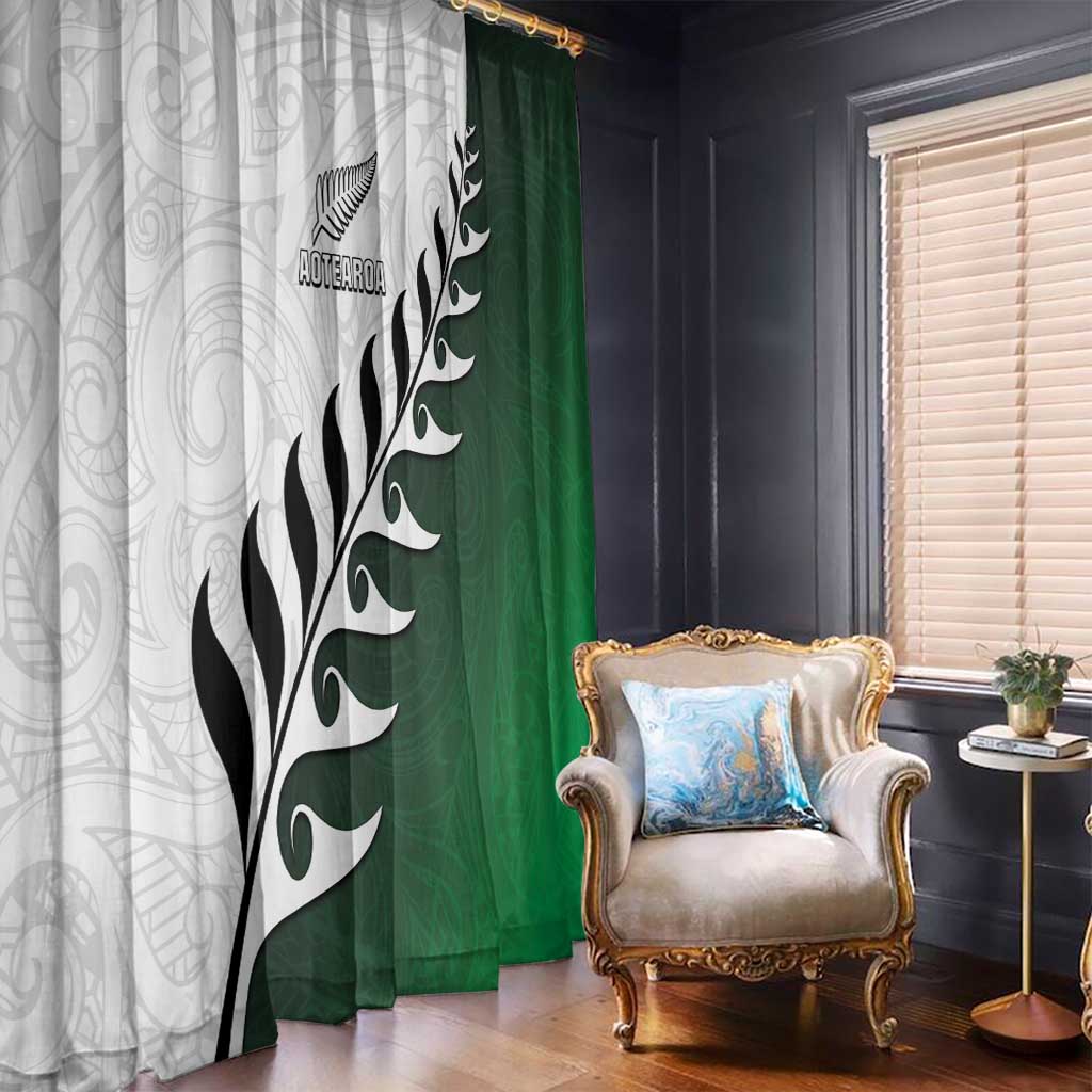 New Zealand Football Window Curtain Go Aotearoa