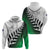 Custom New Zealand Football Zip Hoodie Go Aotearoa