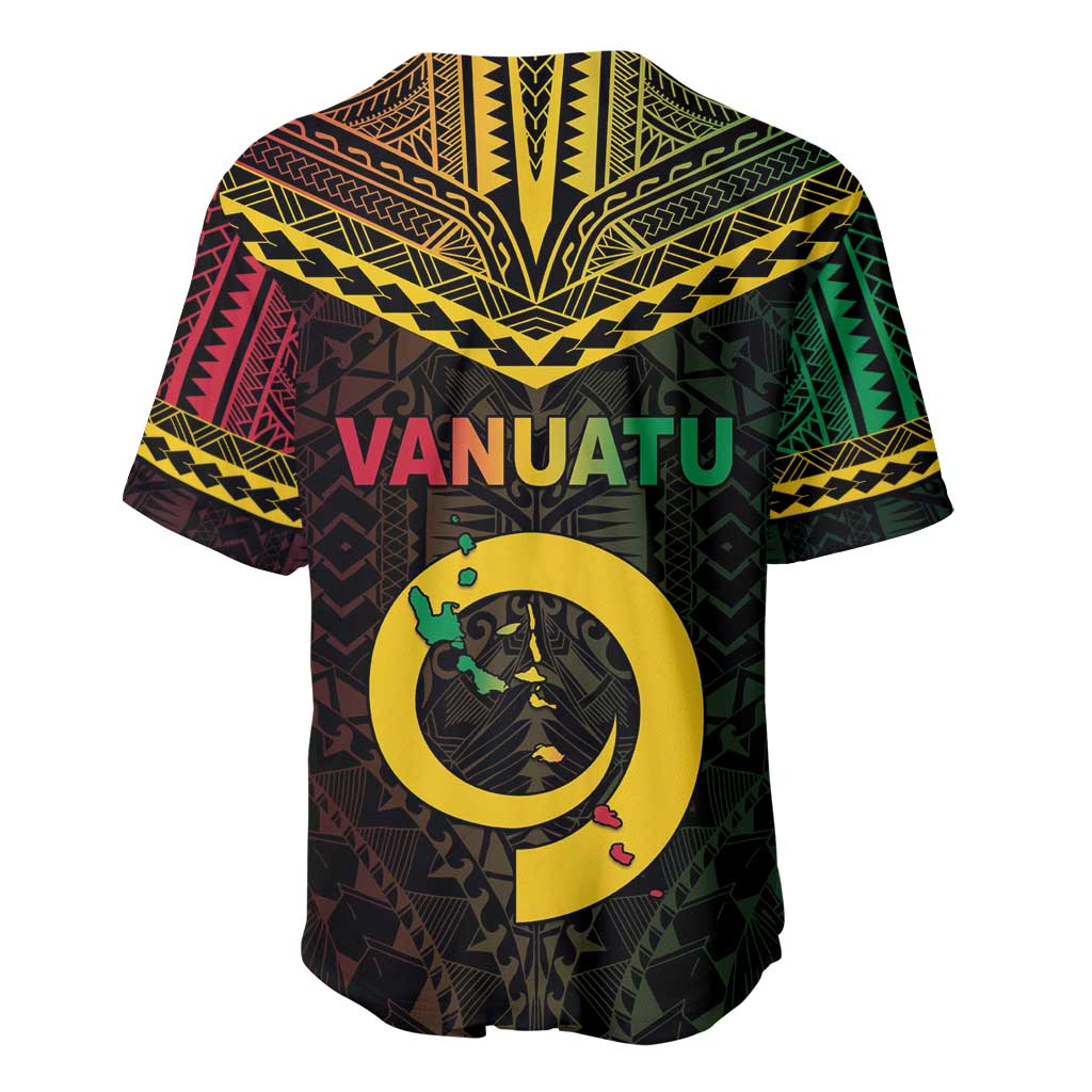 Happy Vanuatu Father Lini Day Baseball Jersey LT05 - Polynesian Pride