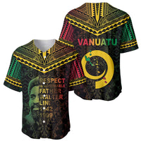 Happy Vanuatu Father Lini Day Baseball Jersey LT05 - Polynesian Pride
