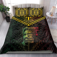 Happy Vanuatu Father Lini Day Bedding Set