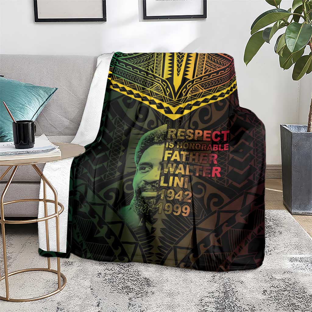 Happy Vanuatu Father Lini Day Blanket
