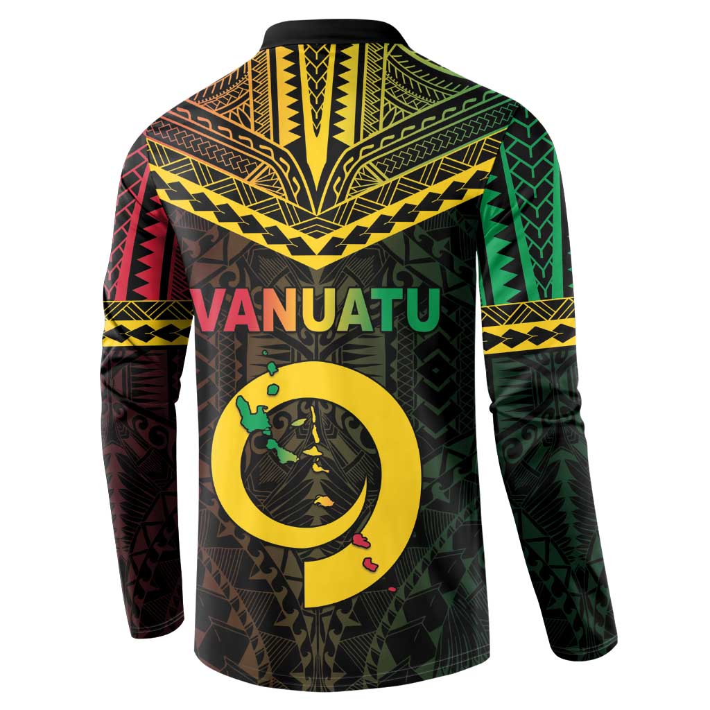 Happy Vanuatu Father Lini Day Button Sweatshirt