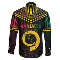 Happy Vanuatu Father Lini Day Family Matching Tank Maxi Dress and Hawaiian Shirt LT05 - Polynesian Pride