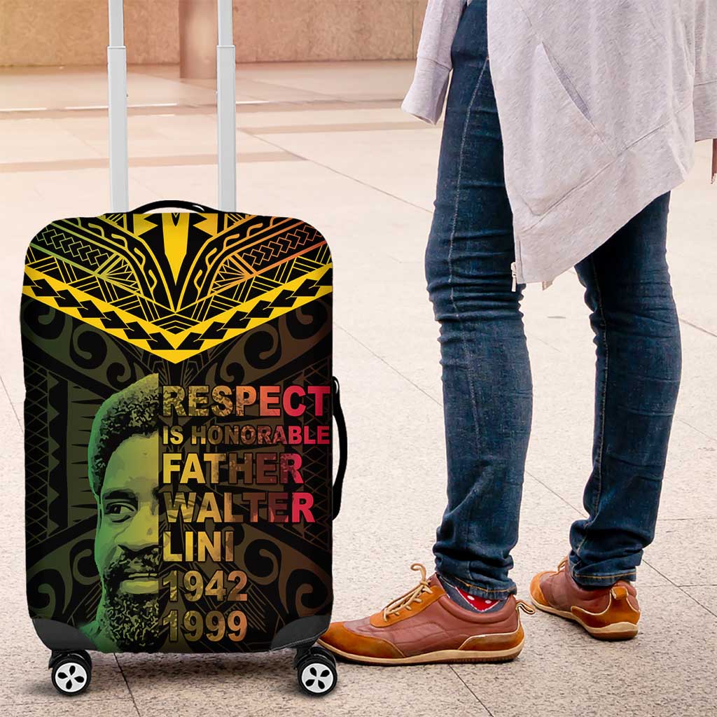 Happy Vanuatu Father Lini Day Luggage Cover