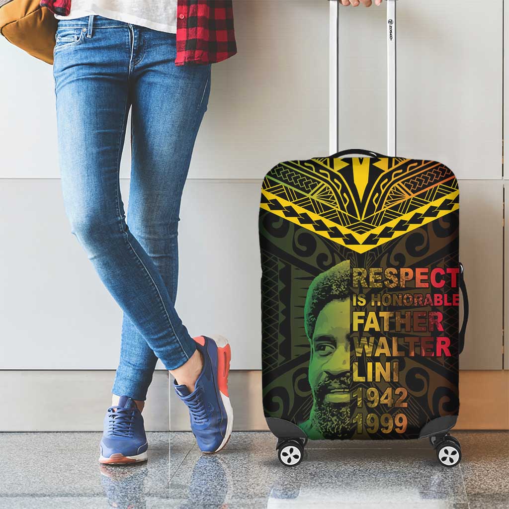 Happy Vanuatu Father Lini Day Luggage Cover