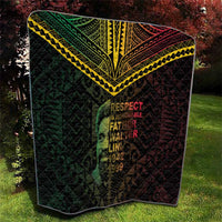 Happy Vanuatu Father Lini Day Quilt