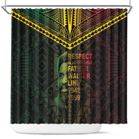 Happy Vanuatu Father Lini Day Shower Curtain
