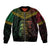 Happy Vanuatu Father Lini Day Sleeve Zip Bomber Jacket