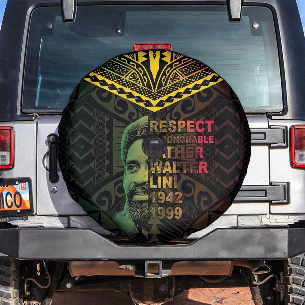 Happy Vanuatu Father Lini Day Spare Tire Cover