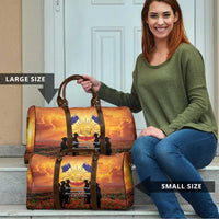 ANZAC Day Travel Bag Remembrance Tribute Soldiers And Poppy Field LT05 - Polynesian Pride