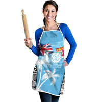 Fiji Day 2026 Apron Masi Tapa Pattern With Palm Tree