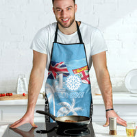 Fiji Day 2026 Apron Masi Tapa Pattern With Palm Tree