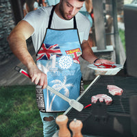 Fiji Day 2026 Apron Masi Tapa Pattern With Palm Tree