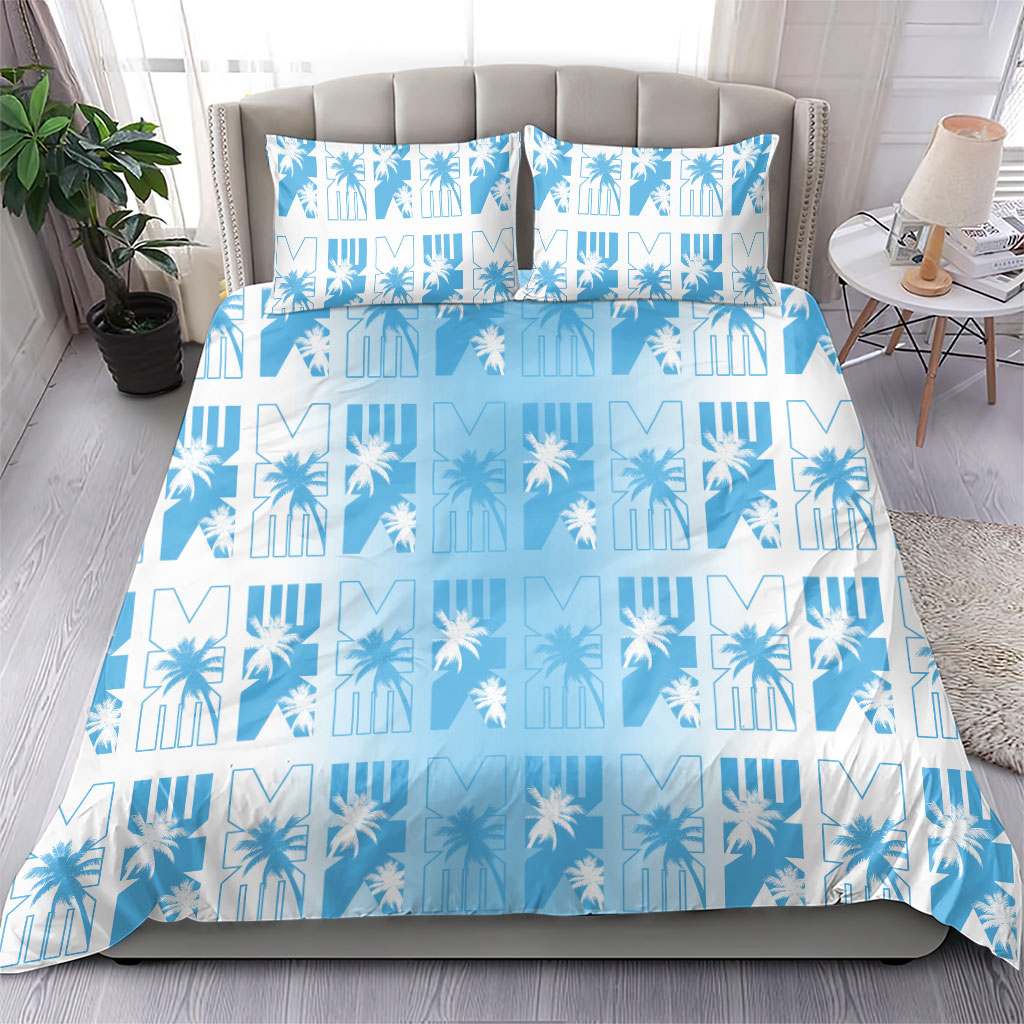 Bula Fiji Bedding Set White Makare Masi Tapa Pattern