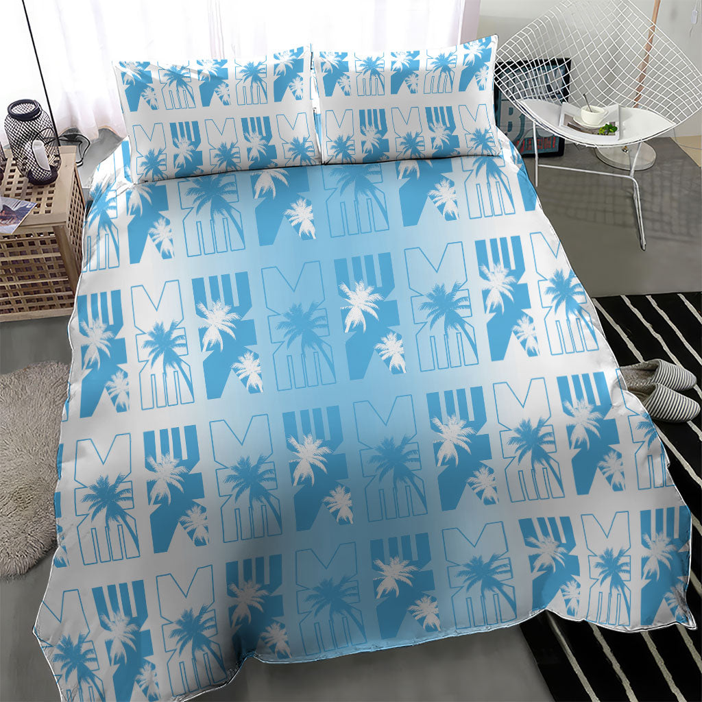 Bula Fiji Bedding Set White Makare Masi Tapa Pattern