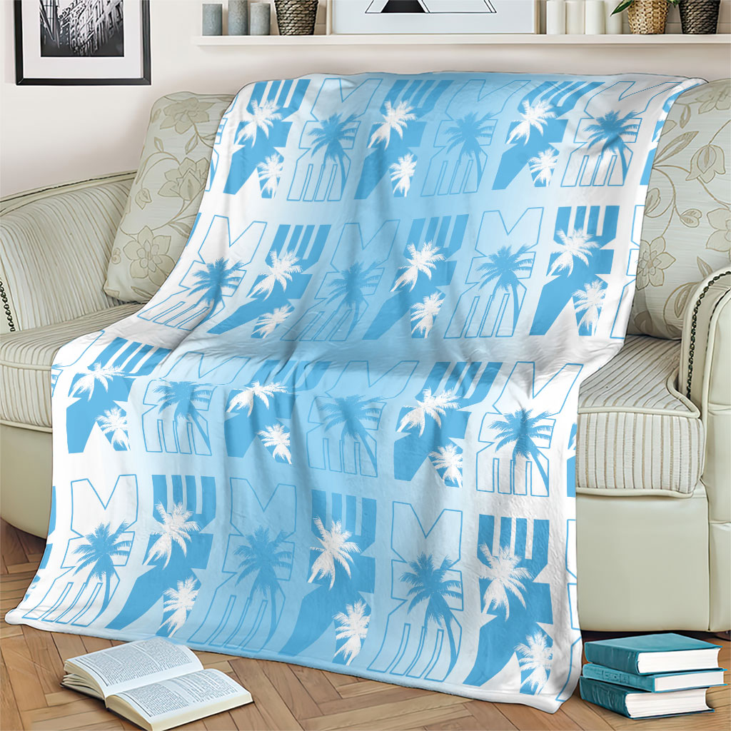 Bula Fiji Blanket White Makare Masi Tapa Pattern
