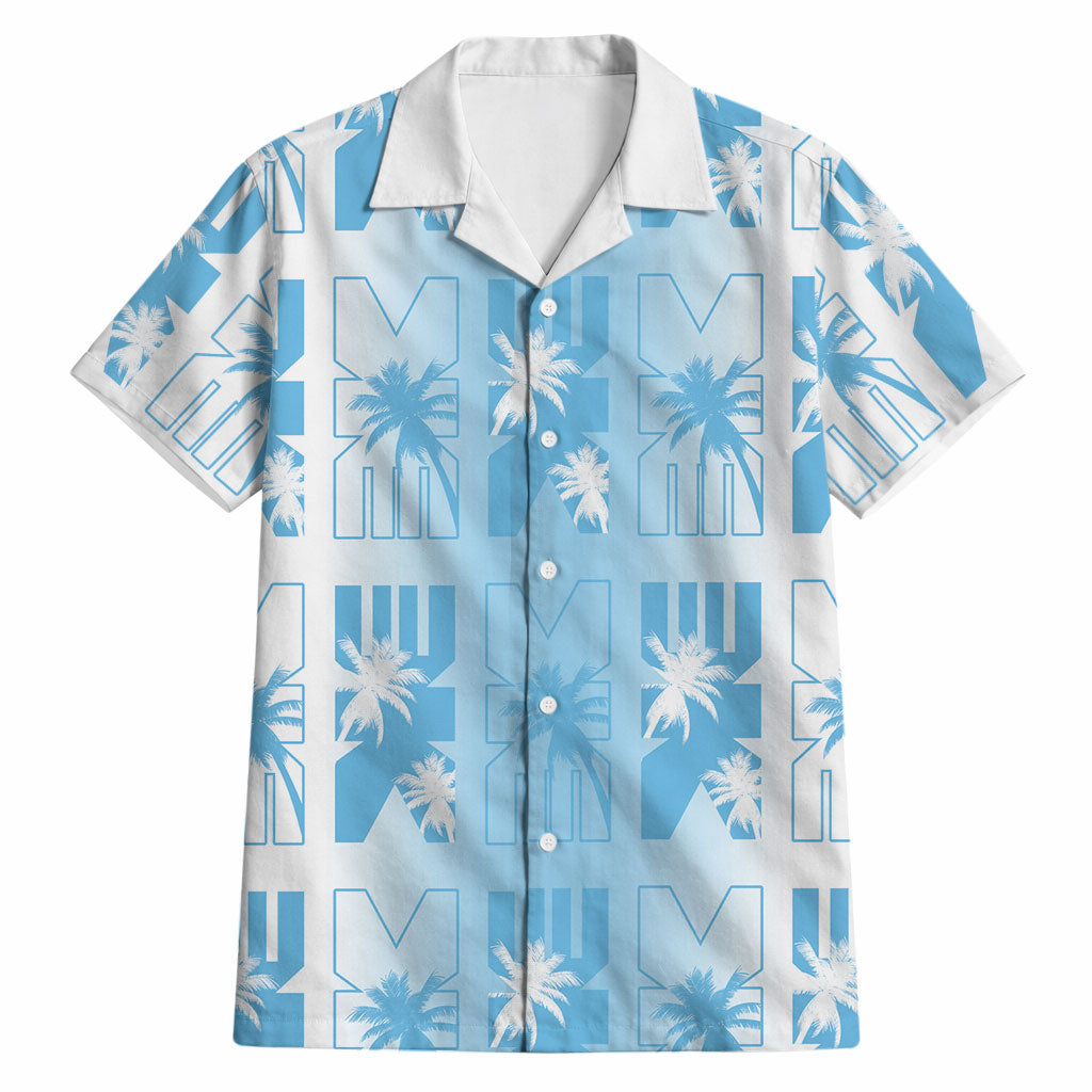 Bula Fiji Hawaiian Shirt White Makare Masi Tapa Pattern
