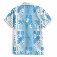 Bula Fiji Hawaiian Shirt White Makare Masi Tapa Pattern