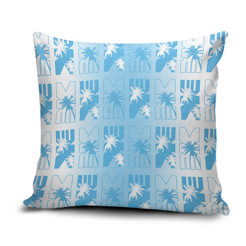 Bula Fiji Pillow Cover White Makare Masi Tapa Pattern