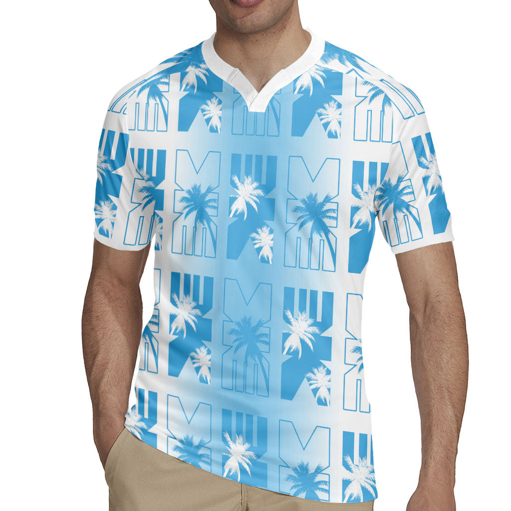 Bula Fiji Rugby Jersey White Makare Masi Tapa Pattern