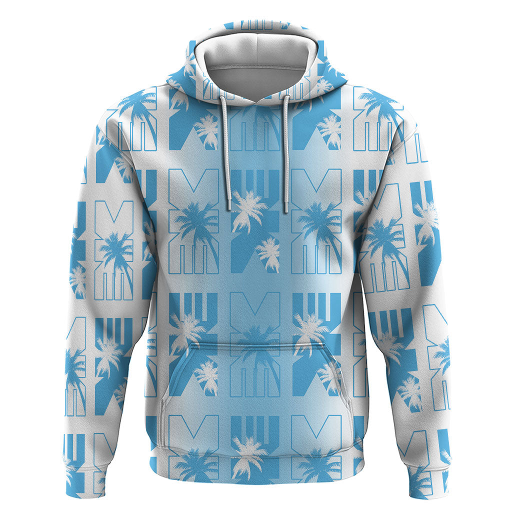 Bula Fiji Zip Hoodie White Makare Masi Tapa Pattern