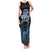 Personalised Happy Fiji Day 1970 Family Matching Tank Maxi Dress and Hawaiian Shirt Flag Grunge Style