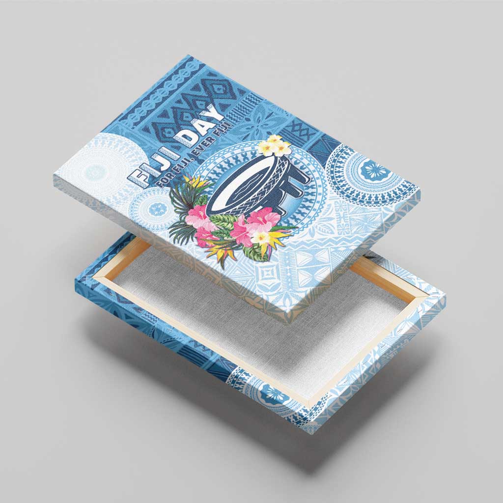 Fiji Day Canvas Wall Art Proud To Be Fijian