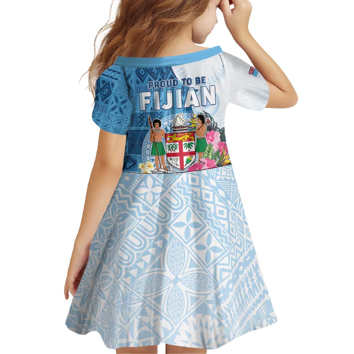 Fiji Day Family Matching Puletasi and Hawaiian Shirt Proud To Be Fijian