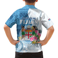 Fiji Day Family Matching Tank Maxi Dress and Hawaiian Shirt Proud To Be Fijian LT05 - Polynesian Pride